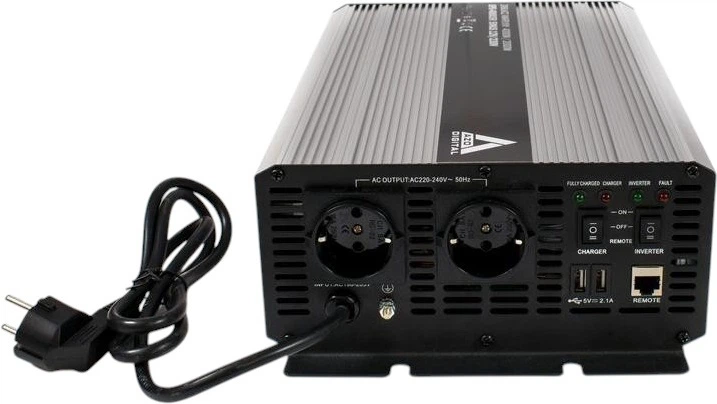 ДБЖ AZO Digital UPS-4000SR Sinus 2000Вт/4000ВА (AZO00D1259) - зображення 2