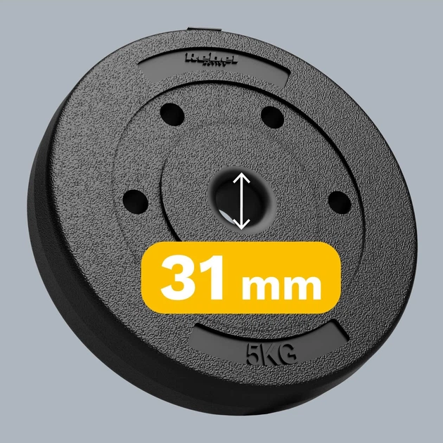 Zestaw talerzy Rebel Active bitumiczne 4 x 5 kg (5901890100267) - obraz 4