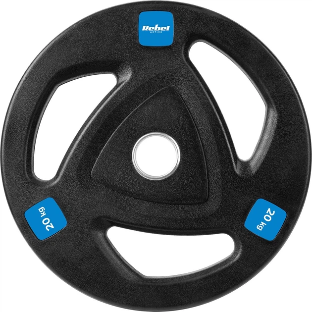 Talerz olimpijski Rebel Active RB-2112-1 20 kg (5901890110211) - obraz 1