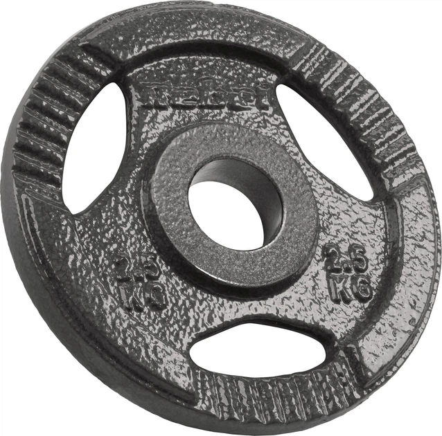 Zestaw talerzy olimpijskich Rebel Active gumowane 4 x 2.5 kg (5901890118620) - obraz 2