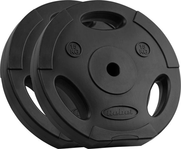 Zestaw talerzy Rebel Active bitumiczne 2 x 15 kg (5901890106115) - obraz 1