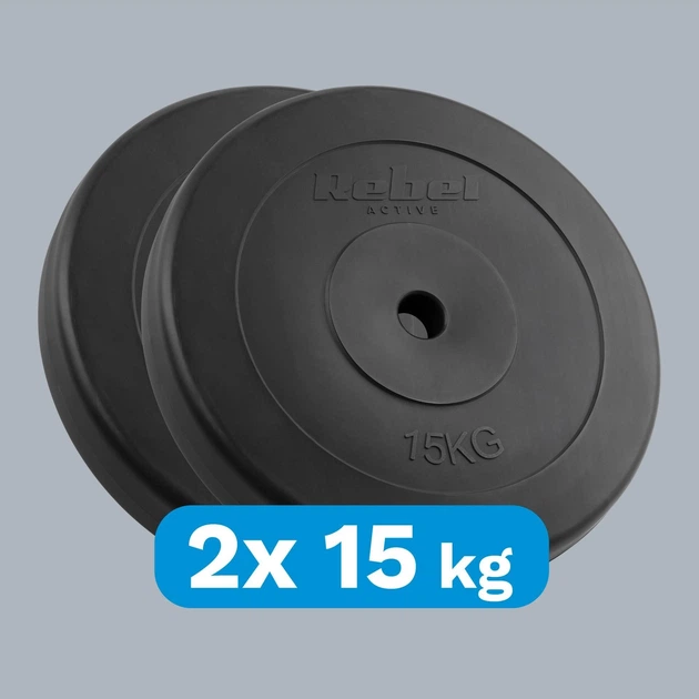Zestaw talerzy Rebel Active bitumiczne 2 x 15 kg (5901890106054) - obraz 4