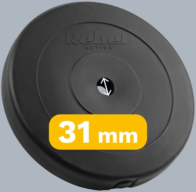 Zestaw talerzy Rebel Active bitumiczne 2 x 15 kg (5901890106054) - obraz 6