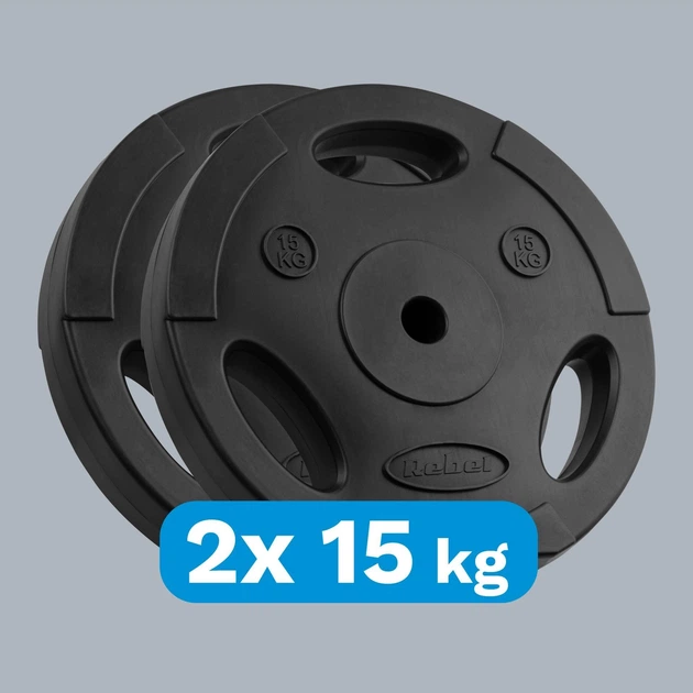Zestaw talerzy Rebel Active bitumiczne 2 x 15 kg (5901890106115) - obraz 4