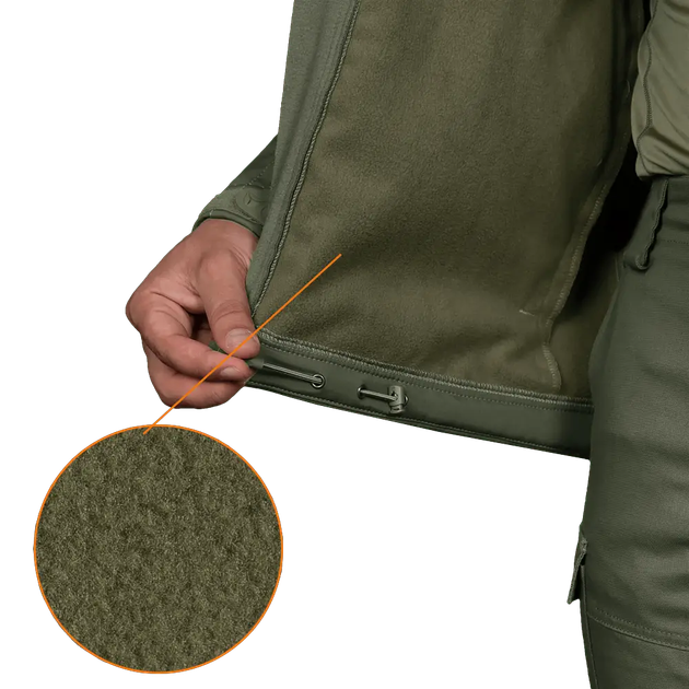Куртка чоловіча тепла Stalker SoftShell Оливковий L (AI1646) - зображення 5
