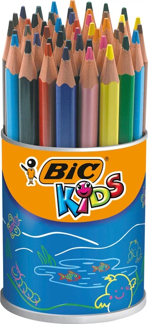 Набір кольорових олівців BIC Kids ECOlutions Evolution Triangle 48 шт. (3086124001700) - зображення 1