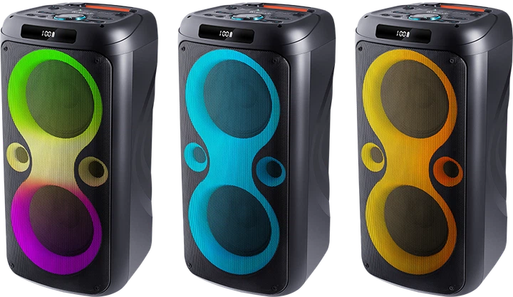 Портативная колонка Defender Boomer 100 Party speaker 100W Black (4745090825794) - изображение 2