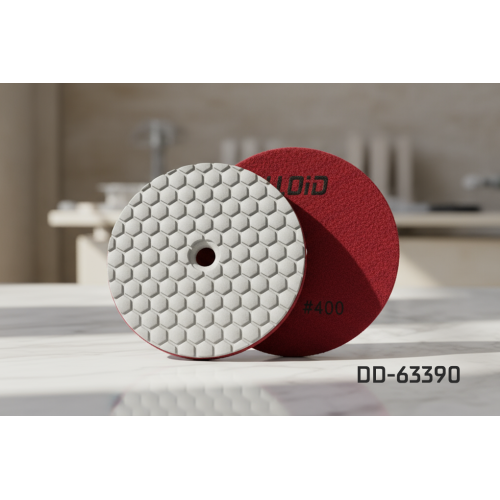 Alloid Pro. Круг алмазный шлифовальный на липучке HEXAGON 100 мм, зерно 400 - Фото 3 Alloid Pro. Круг алмазный шлифовальный на липучке HEXAGON 100 мм, зерно 400 - изображение 3