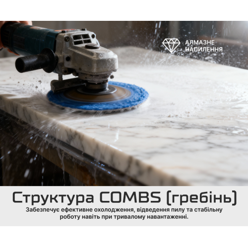 Alloid Pro. Круг алмазный шлифовальный на липучке HEXAGON 100 мм, зерно 50 - изображение 5