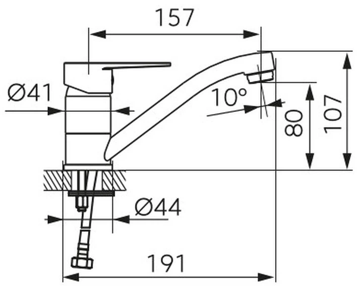 Змішувач для раковини Ferro BNT2A - зображення 2