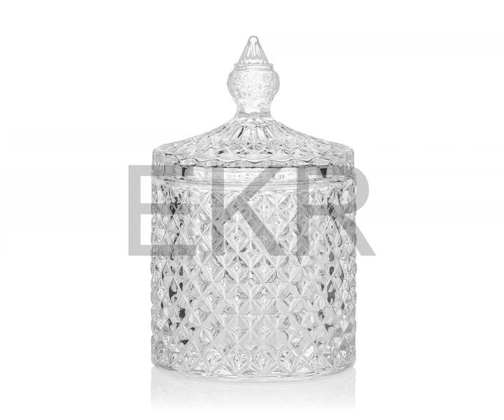 Цукорниця 300мл з кришкою скляна Crystal , Прозора (992-281) - Фото 3 Цукорниця 300мл з кришкою скляна Crystal , Прозора (992-281) - изображение 3