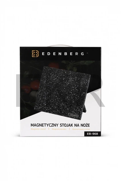 Магнітна підставка 24x11.8x21.8 см для ножів Чорна Edenberg EB-3660 - изображение 9