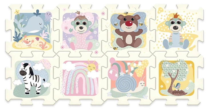 Ігровий килимок Trefl Малюки та Ведмедик (61615) (5900511616156) - зображення 2