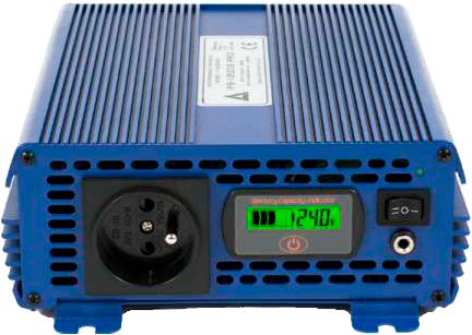 Инвертор AZO Digital ECO MODE  SINUS IPS-1200S PRO 1200W (AZO00D1227/4PRZYUE91) - зображення 1