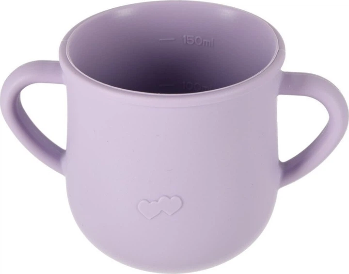 Набір посуду для годування дітей Ikonka фіолетовий 9 елементів (5903039740785) - зображення 10