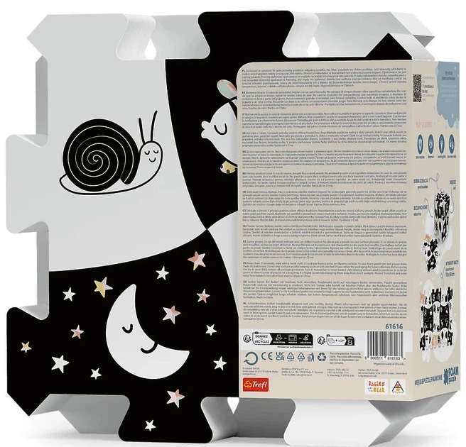 Ігровий килимок Trefl Малюки та Ведмедик Контрастний (61616) (5900511616163) - зображення 3