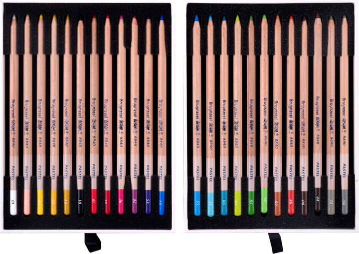 Набір кольорових олівців Bruynzeel Design Pastel 24 шт. (8710141083818) - зображення 2