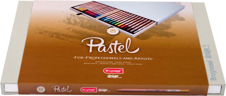 Набір кольорових олівців Bruynzeel Design Pastel 24 шт. (8710141083818) - зображення 1