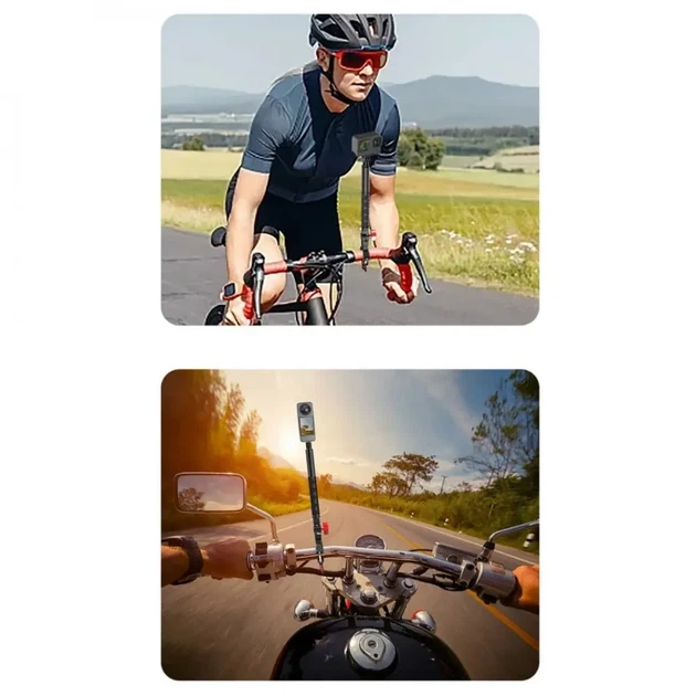 Монопод-крепление PG COMPANY HQS-Bundle-N05 на руль для Insta360 экшн-камер 30-110см 1/4 і 3/8 - Фото 2 Монопод-крепление PG COMPANY HQS-Bundle-N05 на руль для Insta360 экшн-камер 30-110см 1/4 і 3/8 - изображение 2