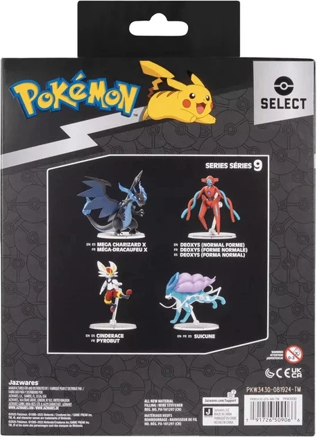 Фігурка Jazwares Pokemon Select Figure Deoxys 15 см (0191726509066) - зображення 8