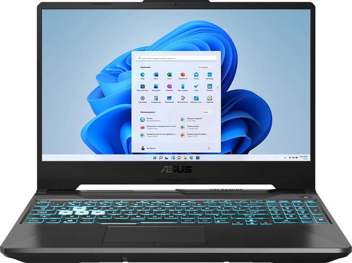 Laptop ASUS TUF Gaming A15 (FA506NC-HN002W) Graphite Black - obraz 2