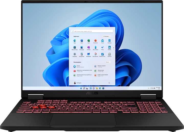 Ноутбук ASUS TUF Gaming A16 (2025) (FA608UM-R7165W) Jaeger Gray - зображення 8