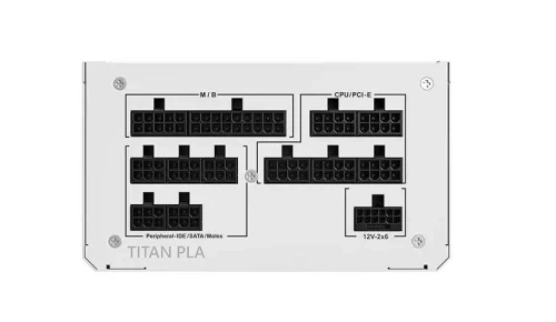 Блок питания 1000 Вт, Montech TITAN PLA, White - изображение 5