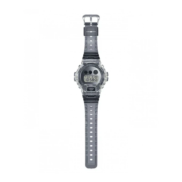 Мужские часы Casio G-Shock DW-6900SK-1 — цифровые, прозрачный корпус, ударопрочные, водозащита 200 м - изображение 4