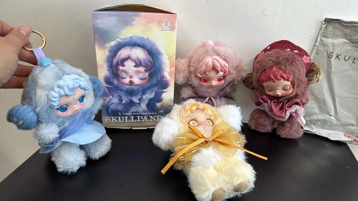 М'яка іграшка-брелок Skullpanda L'impressionnisme Series Plush
