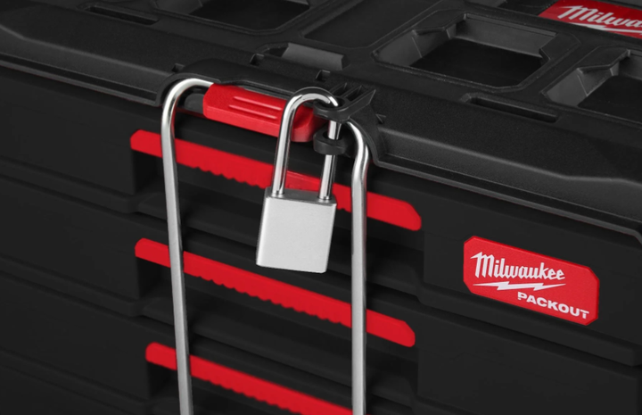 Ящик-комод для інструментів на 4 відділеня Milwaukee Packout 4 Drawer 4932493189 - изображение 6