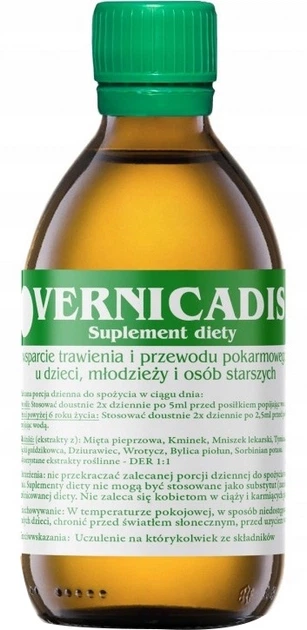 Suplement diety Vernicadis Kompleks ziołowy 100 ml (5906476914085) - obraz 1