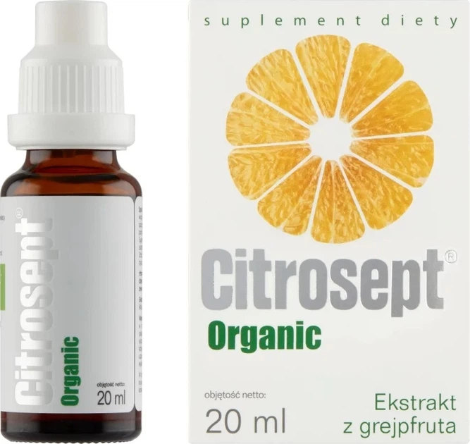 Дієтична добавка Cintamani Poland Citrosept Organic 20 мл (5903137171061) - зображення 2