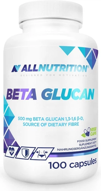 Дієтична добавка AllNutrition Beta Glucan 100 капсул (5902837752723) - зображення 1
