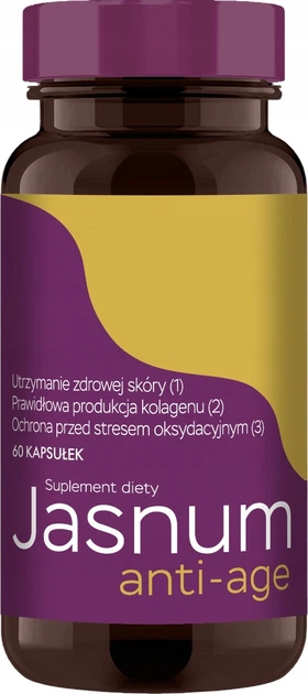 Дієтична добавка USP Zdrowie Jasnum Anti-Age 60 капсул (5904569252885) - зображення 1