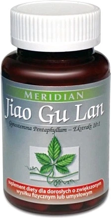 Дієтична добавка Meridian Jiao Gu Lan 60 капсул (5906489288104) - зображення 1