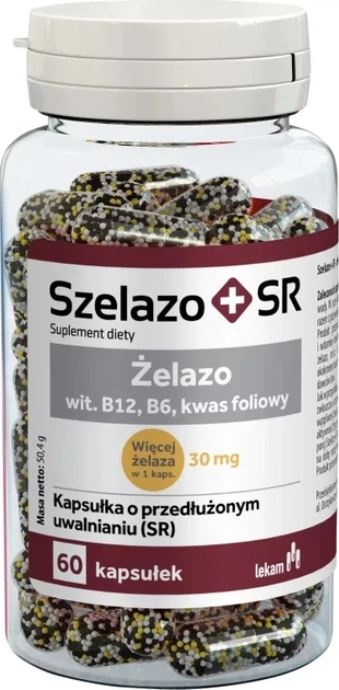 Дієтична добавка Lekam Szelazo+ SR 60 капсул (5902596593056) - зображення 2