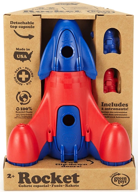 Іграшка Космічна ракета Green Toys 2999406 (0816409010393) - зображення 1