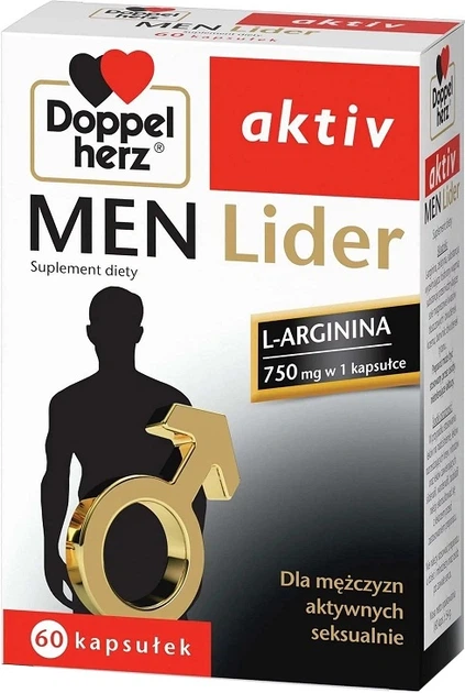 Suplement diety Doppelherz Aktiv Men Lider 60 kapsułek (4009932579864) - obraz 1