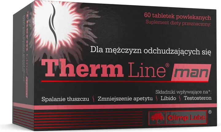 Дієтична добавка Olimp Therm Line Man 60 таблеток (5901330041327) - зображення 1