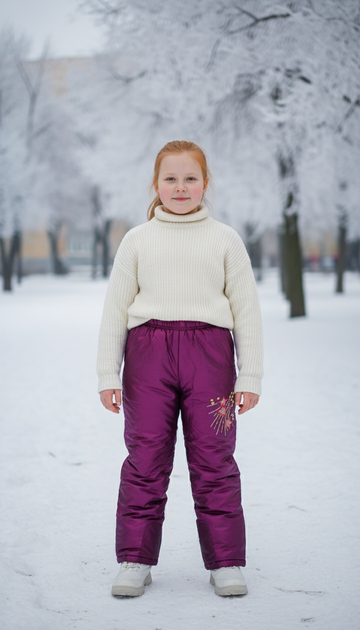 Брюки MTP 134см Сливовый (PVM-138130-Plum) - Фото 1 Брюки MTP 134см Сливовый (PVM-138130-Plum) - изображение 1