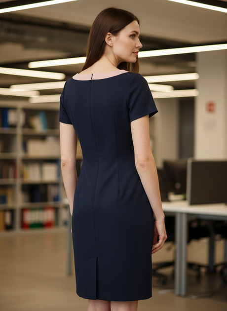 Платье inDresser M Синий (IN-8005020-Blue) - изображение 4