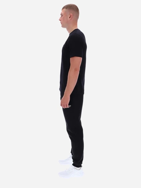 Koszulka męska bawełniana Reebok Bruno Big Logo Crew Neck Ss 100240887 M Czarna (1200175458548) - obraz 3