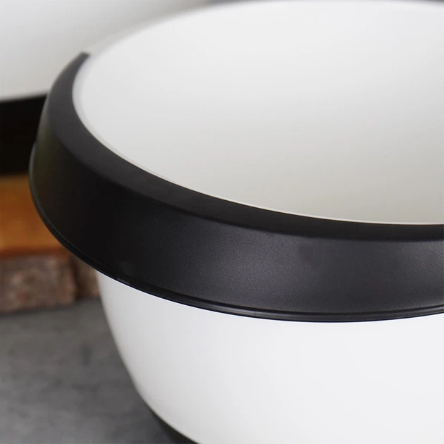 Набір мисок для змішування Vilde Білий 3.5 + 2.5 л 2 шт (8711295679728) - зображення 9