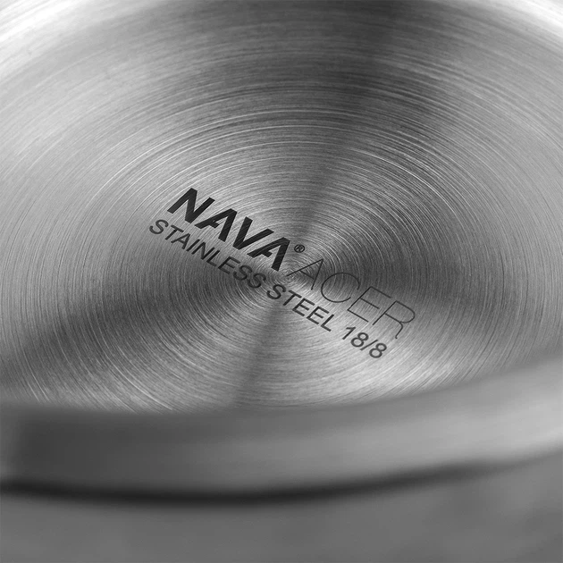 Miska do miksowania Nava Acer stalowa Srebrzysta 28 cm 4.3 l (10-261-003) - obraz 4