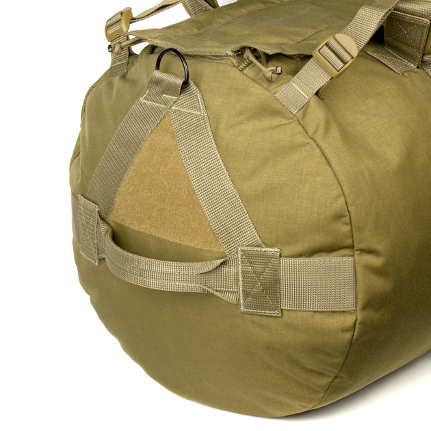 Сумка-рюкзак (армійський баул) Dozen Military Transport Bag (100 л) "Coyote" (40*40*80 см) - зображення 5