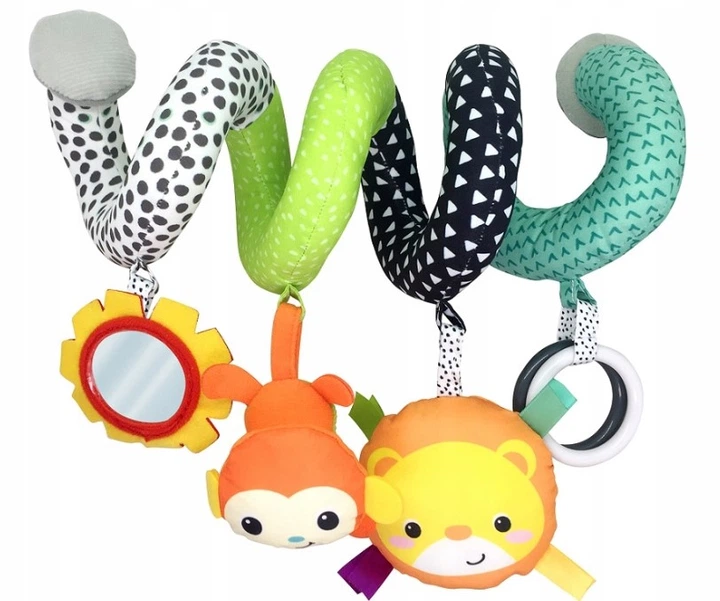 Aktywna spiralka do wózka Ingenuity ze zwierzątkami 5364N (0773554053647) - obraz 2