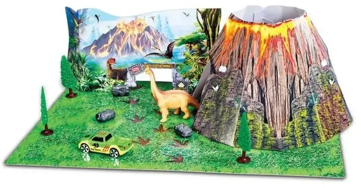 Набір для гри Maisto Dino Adventure Dinosaur Park 7 елементів MST12518 (90159125181) - зображення 2