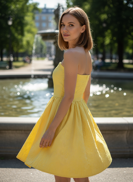 Сарафан MTP S Жовтий (PVM-8302-Yellow) - зображення 4