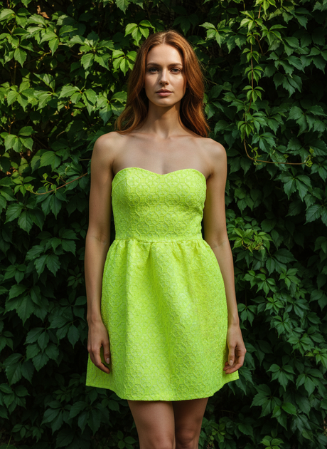 Сарафан MTP 42 Кислотно-жовтий (PVM-858331-Light-green) - зображення 8