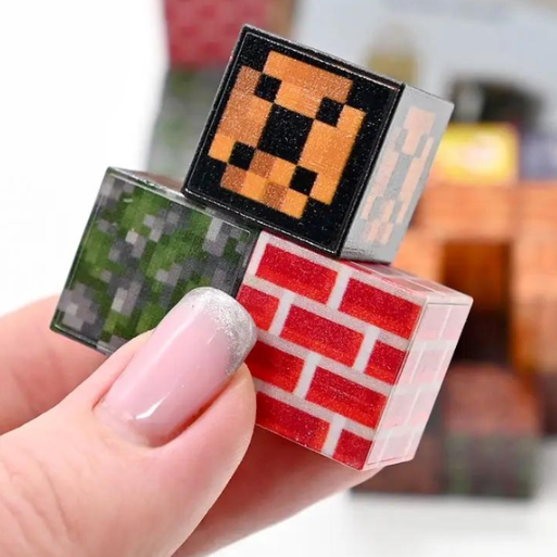 Конструктор майнкрафт магнитный кубики конструкторы Magnetic Cube 224 деталей для детей minecraft - Фото 2 Конструктор майнкрафт магнитный кубики конструкторы Magnetic Cube 224 деталей для детей minecraft - изображение 2